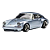 Miniatura ZincitModel Singer Porsche 911 DLS azul 1/64 - Imagem 5