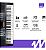 Teclado Musical 128 Timbres e 300 Ritmos Estudante Preto M-T1280 MXT - Imagem 3
