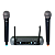 Microfone de Mão Sem Fio Duplo UHF 202 MXT - Imagem 1