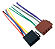 CHICOTE PARA AUTO RADIO MULTIMIDIA FEMEA UNIVERSAL ISO 16 VIAS. - Imagem 1