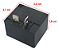 Rele para Ar Condicionado 2 Terminais 12V 30A HF2160 HONGFA - Imagem 5