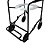 Cadeira de Rodas Higiênica para Banho Preto 201 Cds - Imagem 3