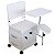 Cadeira Cirandinha Manicure Pedicure Evolux Com Gavetas e Rodinhas - Imagem 13
