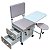 Cadeira Cirandinha Manicure Pedicure Evolux Com Gavetas e Rodinhas - Imagem 20