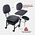 Kit Manicure Cadeira Cirandinha com Apoio Gaveta e Rodinhas + Carrinho Auxiliar For-ty - Imagem 16