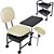 Kit Manicure Cadeira Cirandinha com Apoio Gaveta e Rodinhas + Carrinho Auxiliar For-ty - Imagem 6