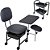 Kit Manicure Cadeira Cirandinha com Apoio Gaveta e Rodinhas + Carrinho Auxiliar For-ty - Imagem 7