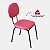 Kit Manicure Cadeira de Cliente + Cadeira Cirandinha com Gaveta Apoio e Rodinhas For-ty - Imagem 16
