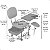 Kit Manicure Cadeira Cirandinha com Gaveta + Cadeira de Cliente + Carrinho auxiliar For-ty - Imagem 19