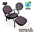 Kit Cadeira + Mocho Maquiagem Estética Designer Unha Conforty For-ty Store - Imagem 12