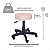 Kit Cadeira + Mocho Maquiagem Estética Designer Unha Conforty For-ty Store - Imagem 16