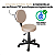 Cadeira Mocho Ergonômica Profissional com Encosto e Regulagem de Altura – Conforto e Estabilidade para Clínicas e Estúdios - Imagem 6