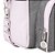 Bolsa Maternidade Monte Carlo Cinza e Rosa M - Imagem 4