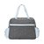 Bolsa Maternidade Monte Carlo Cinza e Azul G - Imagem 3