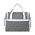 Bolsa Maternidade Monte Carlo Cinza e Azul M - Imagem 3