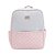 Mochila Maternidade Clean - Cinza e Rosa - Imagem 1