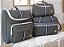 Kit Classic Cinza com Azul - Kit Bolsa Maternidade 3 peças - Imagem 8
