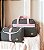 Kit Classic Cinza com Rosa - Kit Bolsa Maternidade 3 peças - Imagem 3