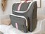 Kit Classic Cinza com Rosa - Kit Bolsa Maternidade 3 peças - Imagem 5