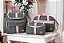 Kit Classic Cinza com Rosa - Kit Bolsa Maternidade 3 peças - Imagem 6