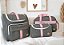 Kit Classic Cinza com Rosa - Kit Bolsa Maternidade 3 peças - Imagem 11