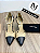 Sapato  Chanel Preto/bege - Imagem 1