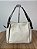 BOLSA PRUNE SHOULDER CARAMELO/OFF WHITE C/DUSTBAG - Imagem 3