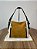 BOLSA PRUNE SHOULDER CARAMELO/OFF WHITE C/DUSTBAG - Imagem 1