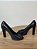 Sapato Fendi Peep Toe verniz com aplicações - Imagem 7