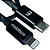 MB 027 Cabo lightning com entrada tipo c 1m MOBIBOX - Imagem 2