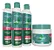 Kit Cacheada 4 Passos Vegano - 4 X 500ml - Troia Hair - Imagem 1