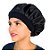 TOUCA C/BARRA DE CETIM PRETO. - Imagem 1