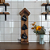 Jogo de canecas de porcelana decorada gratidão 120ml mais porta caneca de parede - Decoração de cozinha - Chá de cozinha - Imagem 1