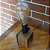 Luminaria decorativa em madeira modelo Cubo Acompanha Lâmpada - Imagem 6