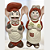 Casal de cozinheiros decorativos - Enfeite em ceramica para cozinha - Imagem 10