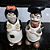 Casal de cozinheiros decorativos - Enfeite em ceramica para cozinha - Imagem 5
