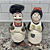 Casal de cozinheiros decorativos - Enfeite em ceramica para cozinha - Imagem 3
