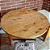 Mesa de jantar redonda em madeira - Imagem 4