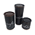 Conjunto  três latas metálicas Café,  Chá e Açúcar Preto - Imagem 9