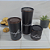 Conjunto  três latas metálicas Café,  Chá e Açúcar Preto - Imagem 4