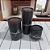 Conjunto  três latas metálicas Café,  Chá e Açúcar Preto - Imagem 3