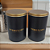 Conjunto duas latas decorativas para utensilios - Imagem 1