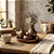 Conjunto Zen Elegance Canelado em Gesso - Bronze - Imagem 3