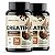 Kit 2x Creatina Gummy Chocolate Belga Ekobé 3g 60 Gomas Zero Açúcar - Imagem 1