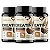 Kit 3x Creatina Gummy Chocolate Belga Ekobé 3g 60 Gomas Zero Açúcar - Imagem 1