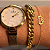 Pulseira Ouro 18k Laço 17,5cm Delicada Significa União Afeto - Imagem 6