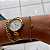 Pulseira Elo Português Ouro18k 15cm Punho Pequeno E Infantil - Imagem 7