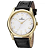 Relógio Champion Dourado Unidex Pulseira De Couro Cn20015b - Imagem 2