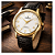 Relógio Champion Dourado Unidex Pulseira De Couro Cn20015b - Imagem 1