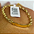 Pulseira Chapinha Infantil Bebê Ouro 18k 14cm Gravação + Nf - Imagem 6